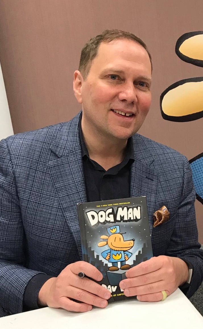 Fotografia del autor Dav Pilkey