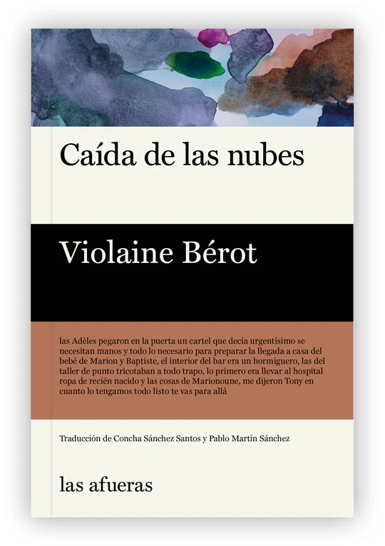Libro Caída de las nubes de Violaine Bérot