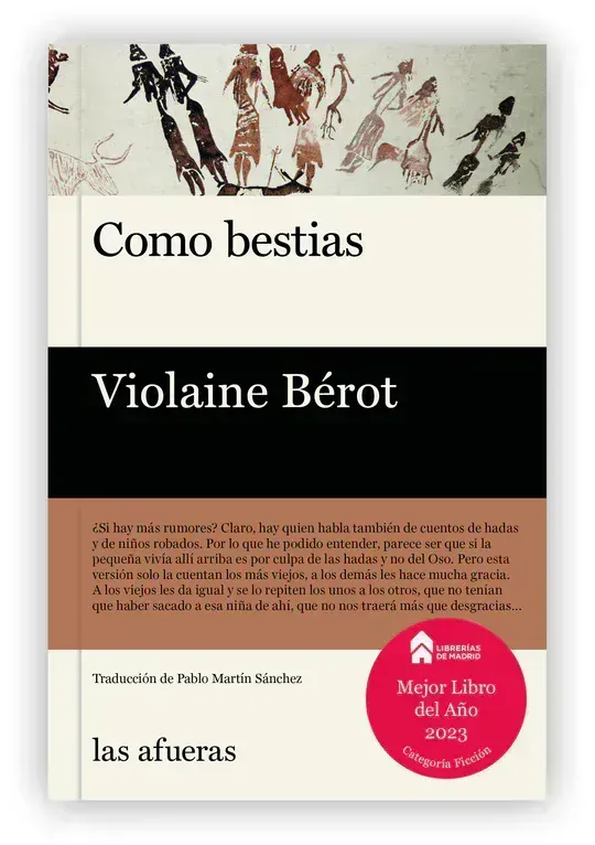 Libro Como bestias de Violaine Bérot
