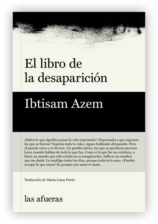 Libro El libro de la desaparición de Ibtisam Azem