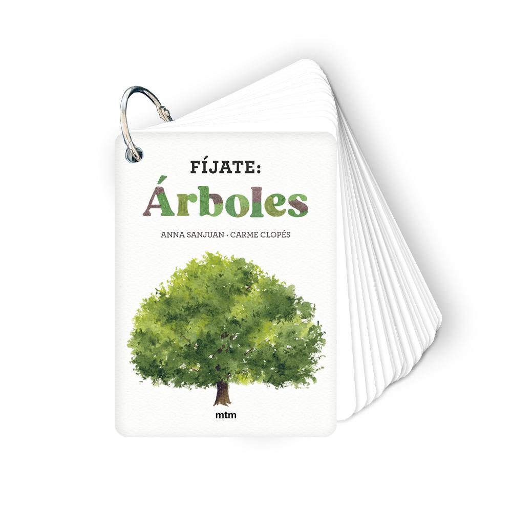 Libro Fíjate: árboles de Anna Sanjuan Llorens