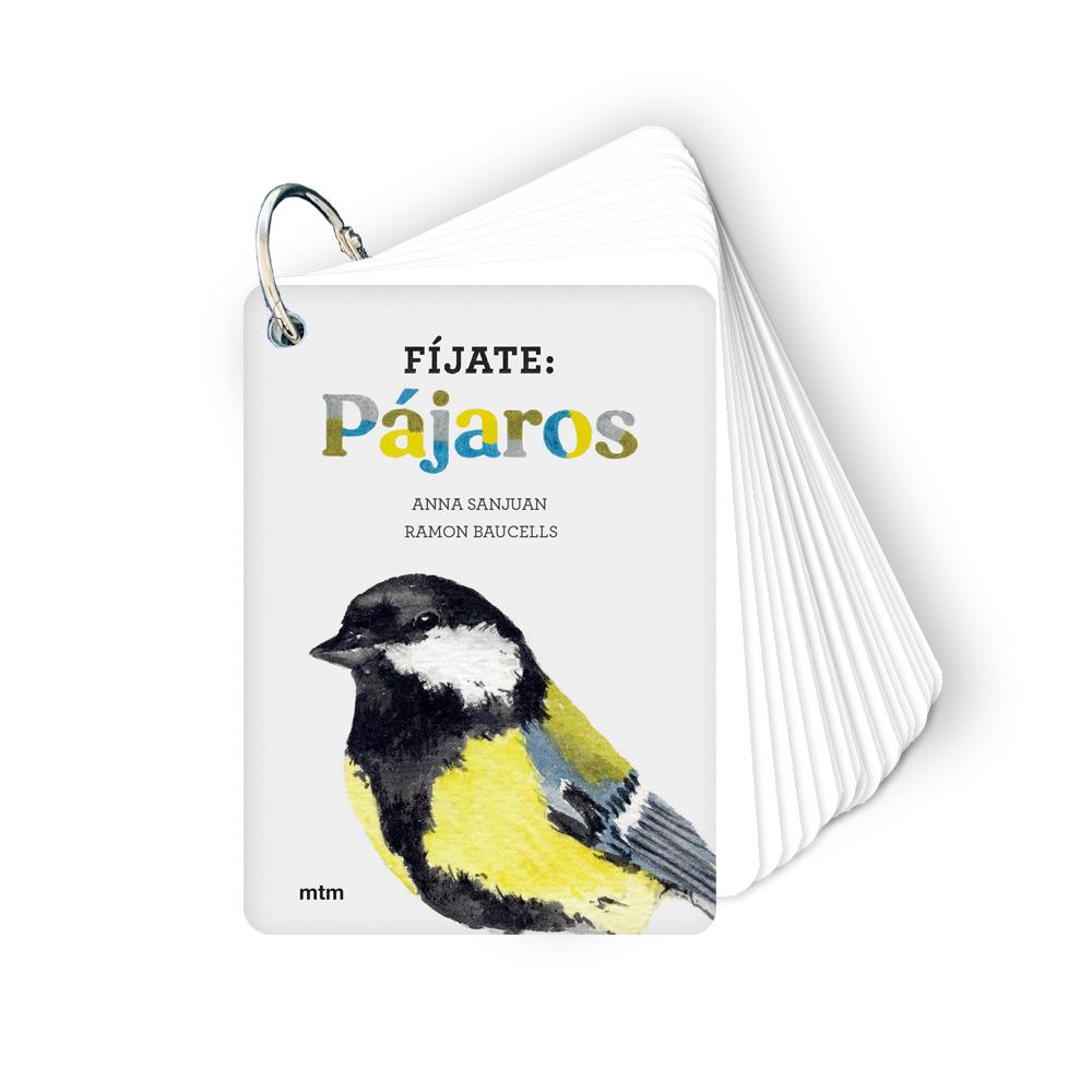 Portada del libro Fíjate: pájaros de Ramon Baucells