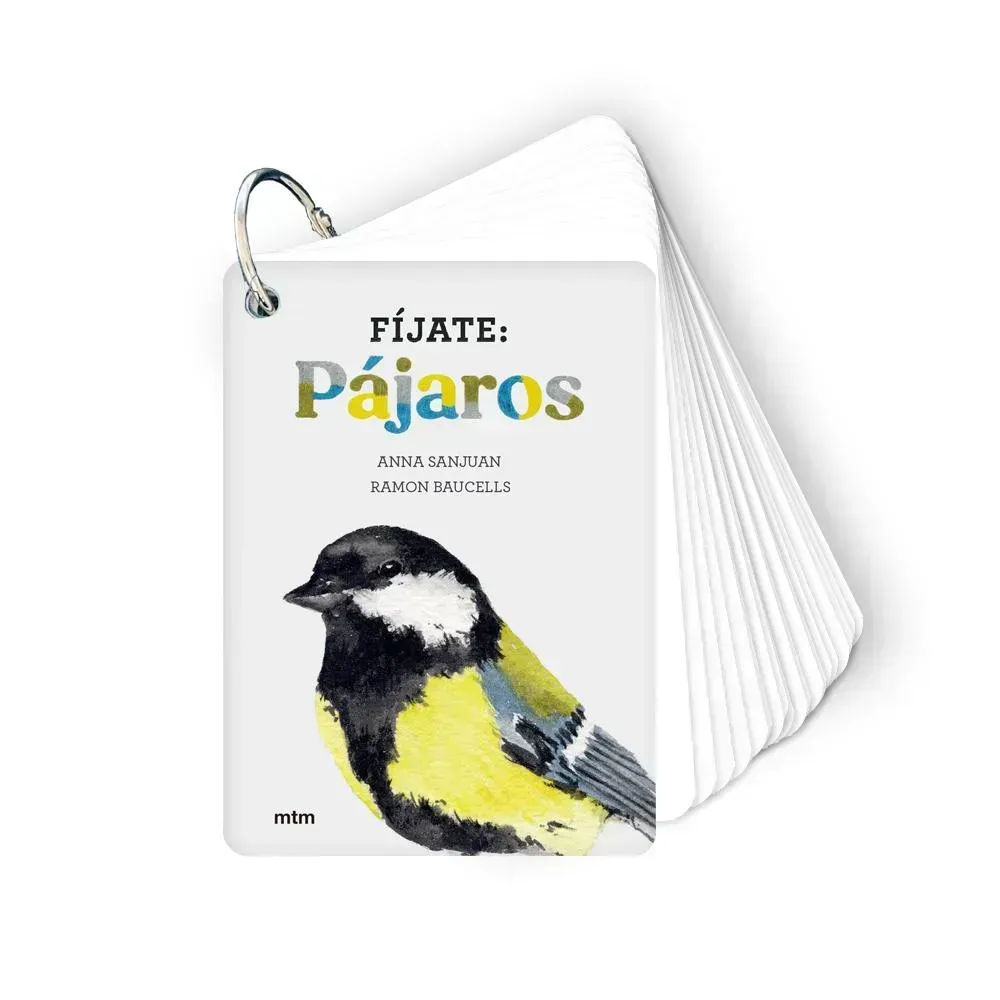 Libro Fíjate: pájaros de Ramon Baucells