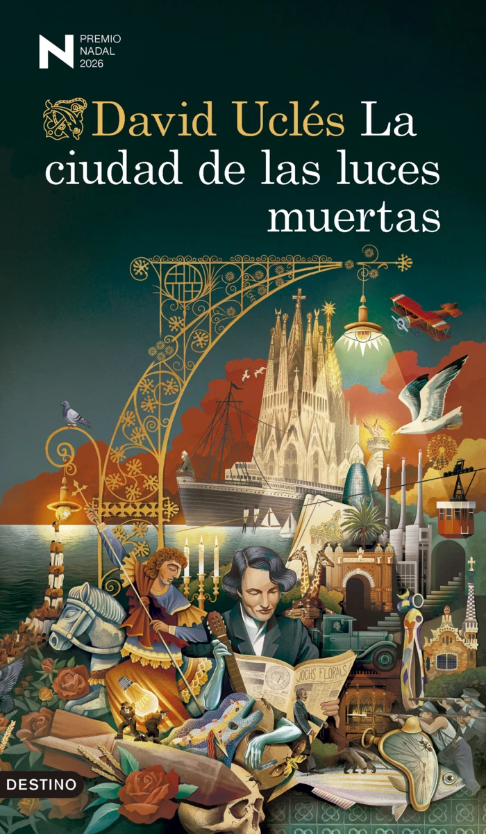 Portada del libro La ciudad de las luces muertas, de David Uclés