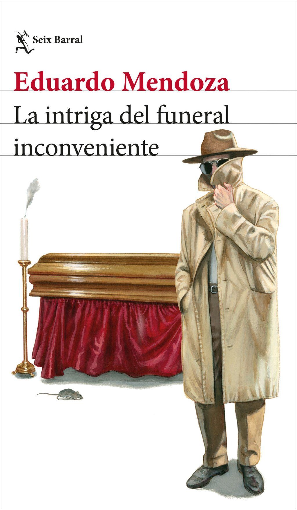 Portada del libro La intriga del funeral inconveniente de Eduardo Mendoza