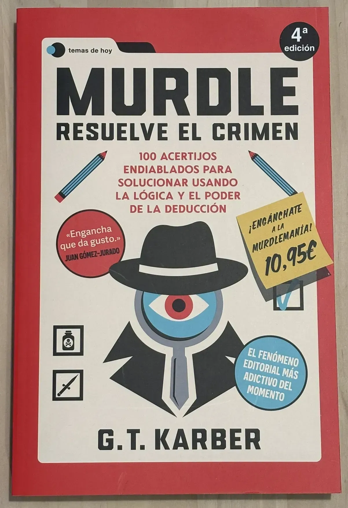Libro Murdle de G.T. Karber