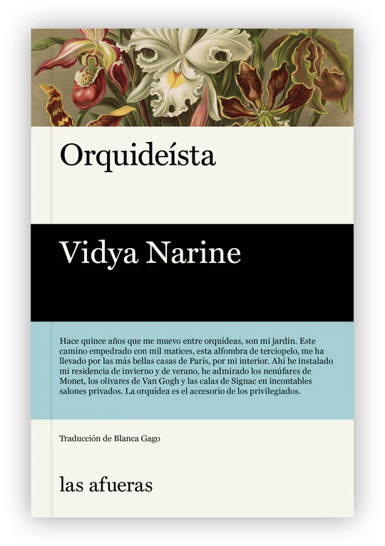 Libro Orquideísta de Vidya Narine
