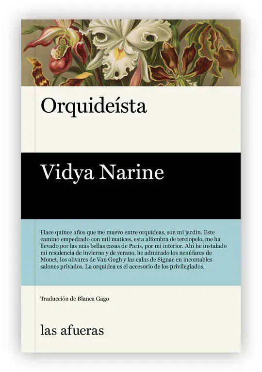 Libro Orquideísta de Vidya Narine