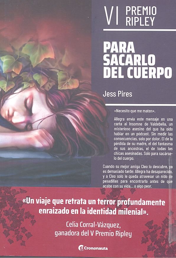 Libro Para sacarlo del cuerpo de Jess Pires