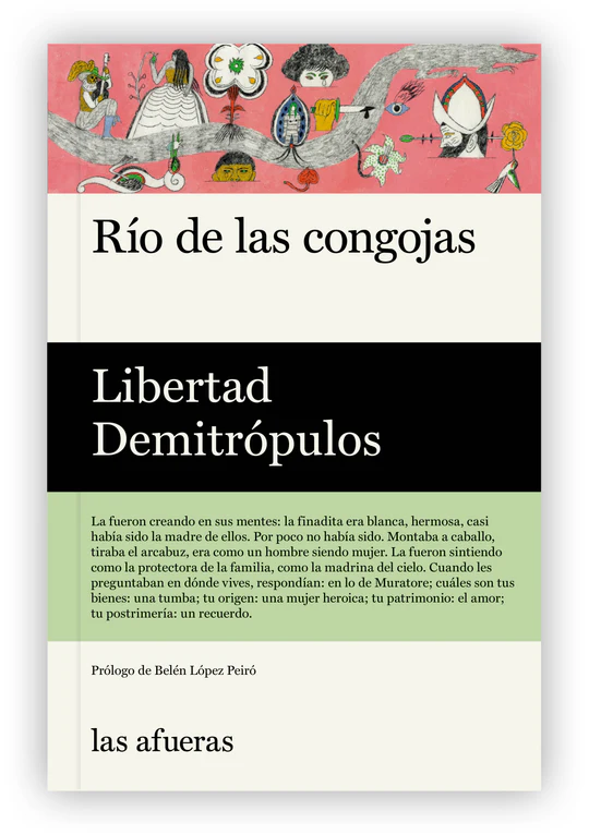 Libro Río de las congojas de Libertad Demitrópulos