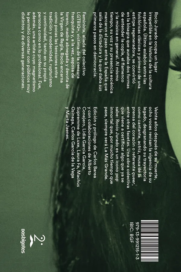 Portada del libro Rocío Jurado de Carlos Barea