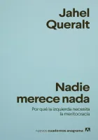 Portada del libro Nadie merece nada