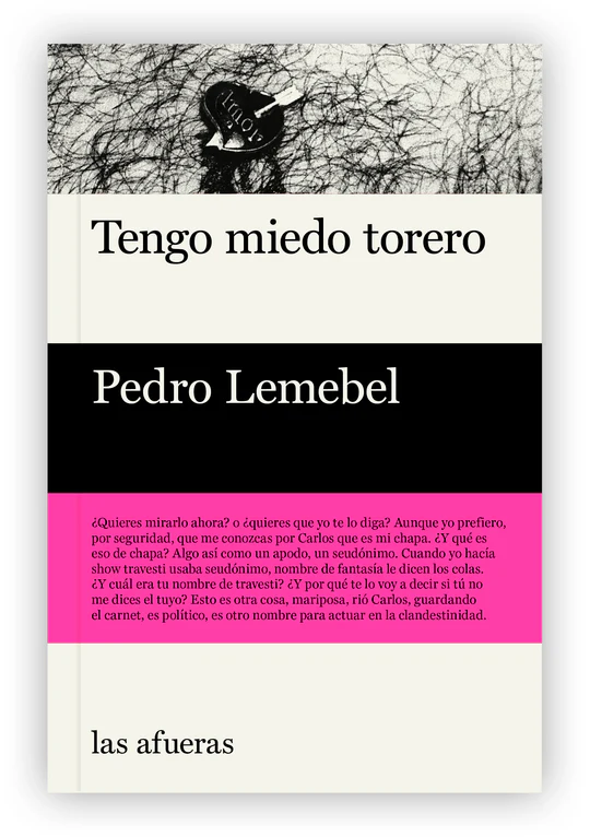 Libro Tengo miedo torero de Pedro Lemebel