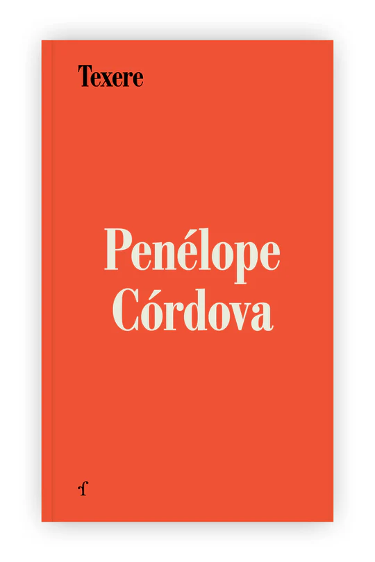 Portada del libro Texere de Penelope Cordova