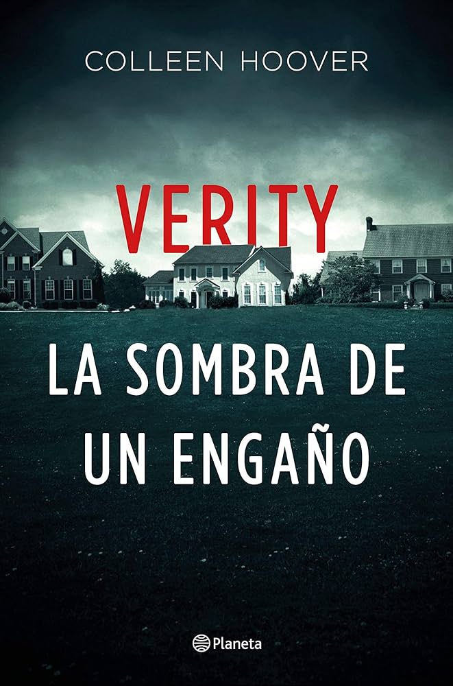 Portada del libro Verity. La sombra de un engaño, de J.D. Barker